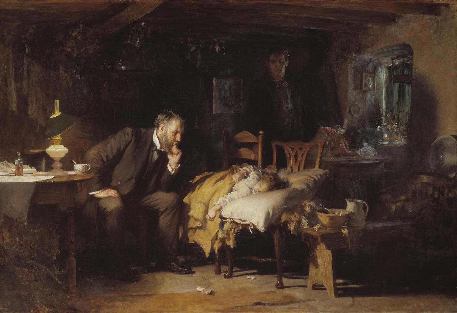 Sir Luke Fildes, The Doctor 1891