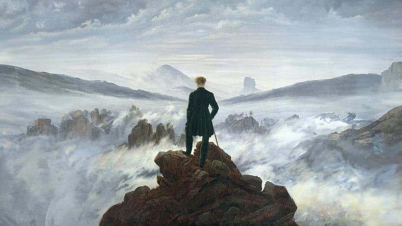 Caspar David Friedrich – Wanderer Above the Sea of Fog (1818)